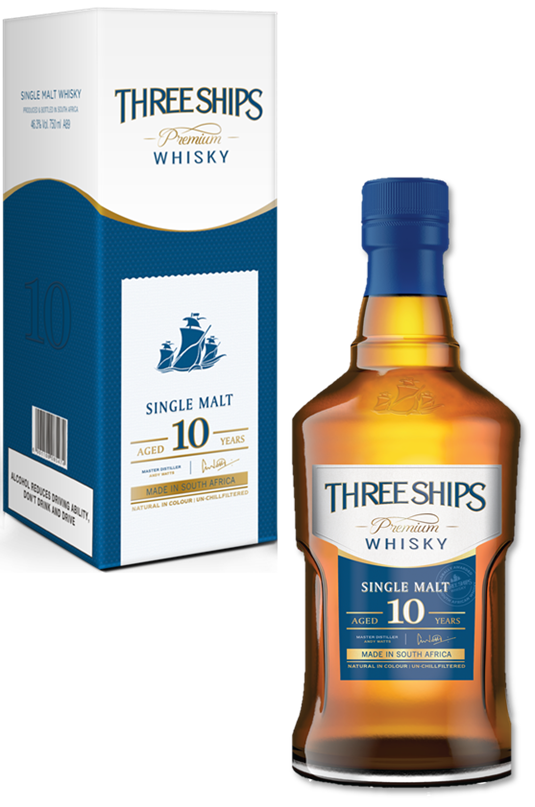 Three Ships Whisky 10 Year Old Single Malt Non Vintage